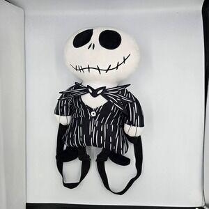 Nightmare Before Christmas Jack Skellington Plush Backpack‎ Disney